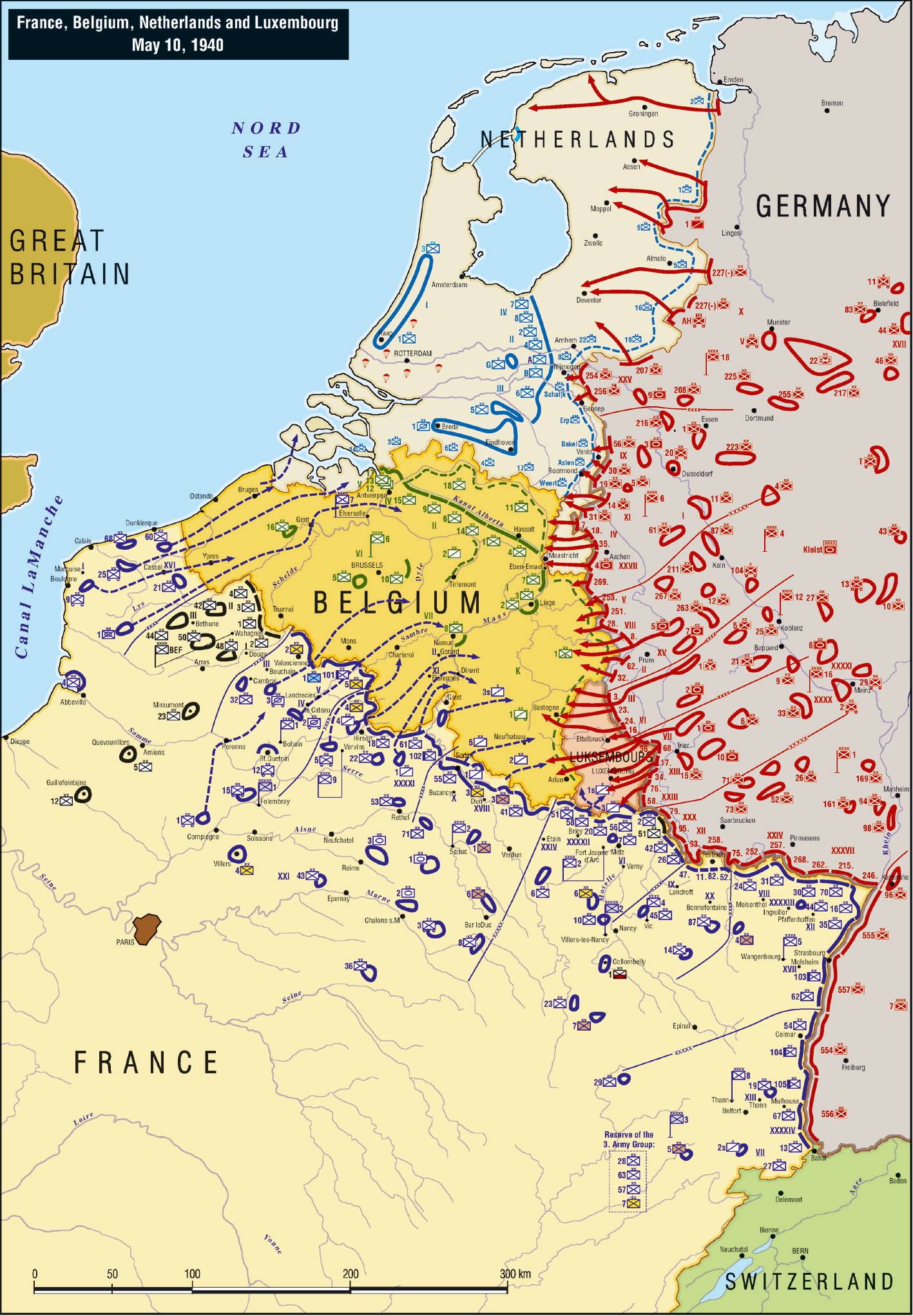 Atlas II wojny swiatowej - Belgia