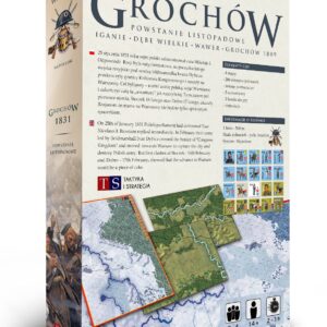 Pudełko do planszowej gry historycznej Grochów 1831