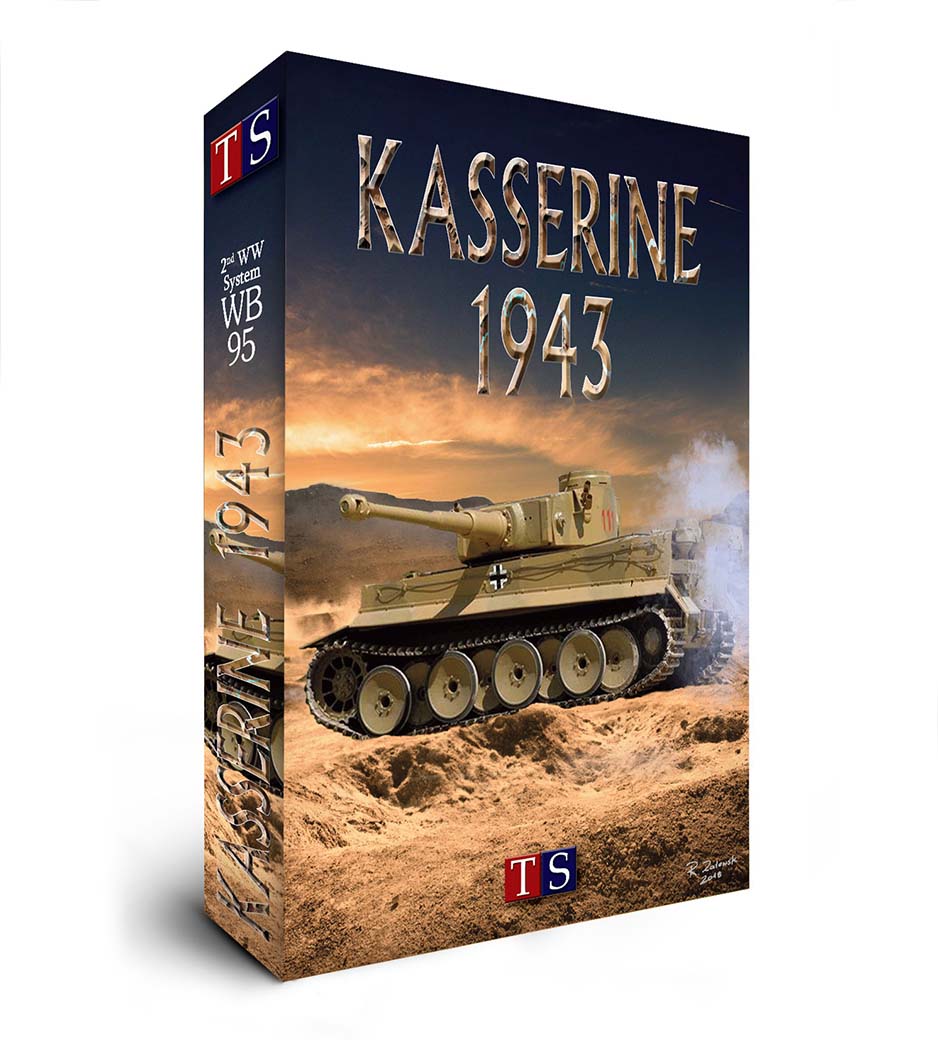 Planszowa gra wojenna Kasserine 1943 Taktyka i Strategia