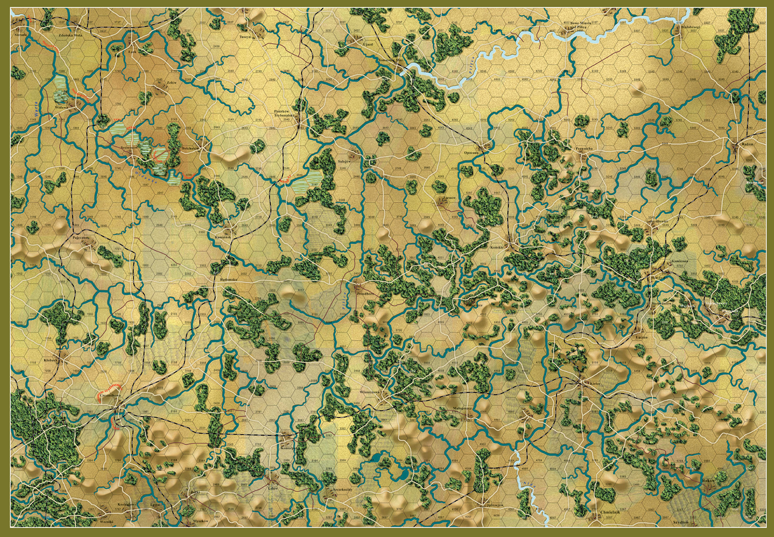 Piotrkow-1939-gra-wojenna-map