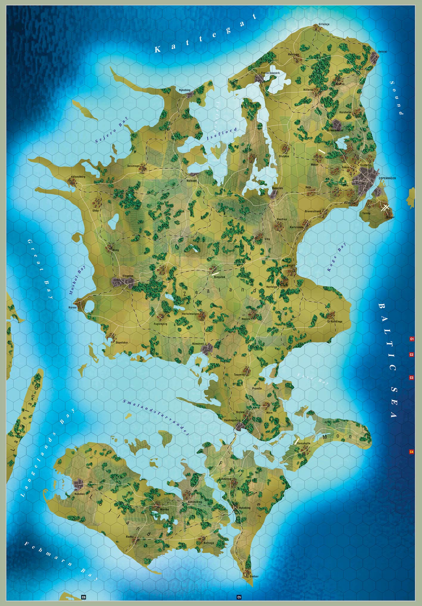 Zealand 1985 operation map
