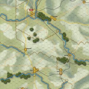 kursk 1943 mapa