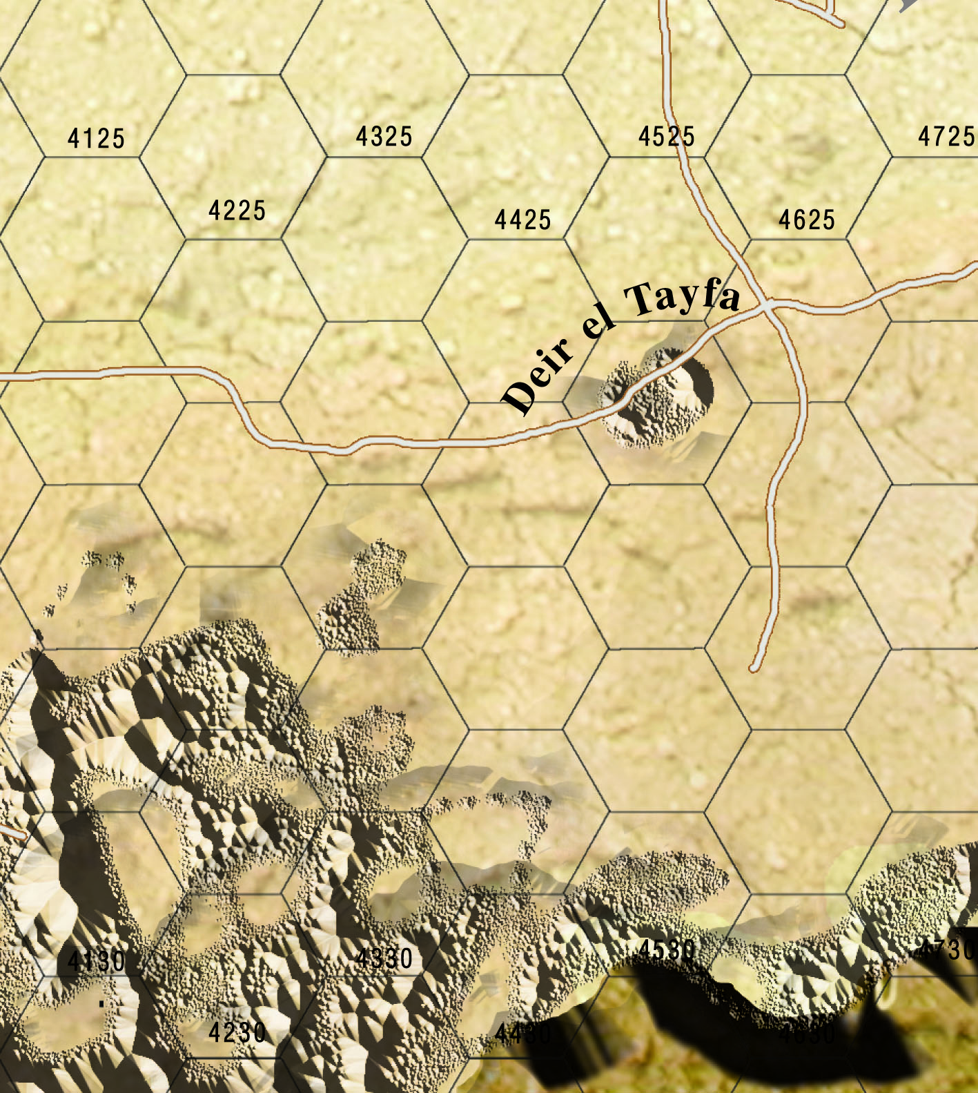 Bitwa pod El-Alamein mapa