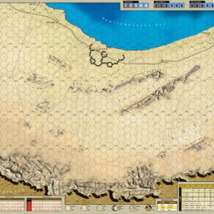 Bitwa pod El-Alamein mapa do wojennej gry planszowej