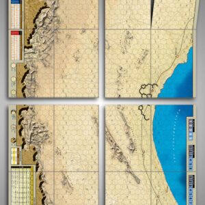 Twarda mapa do gry El-Alamein 1942