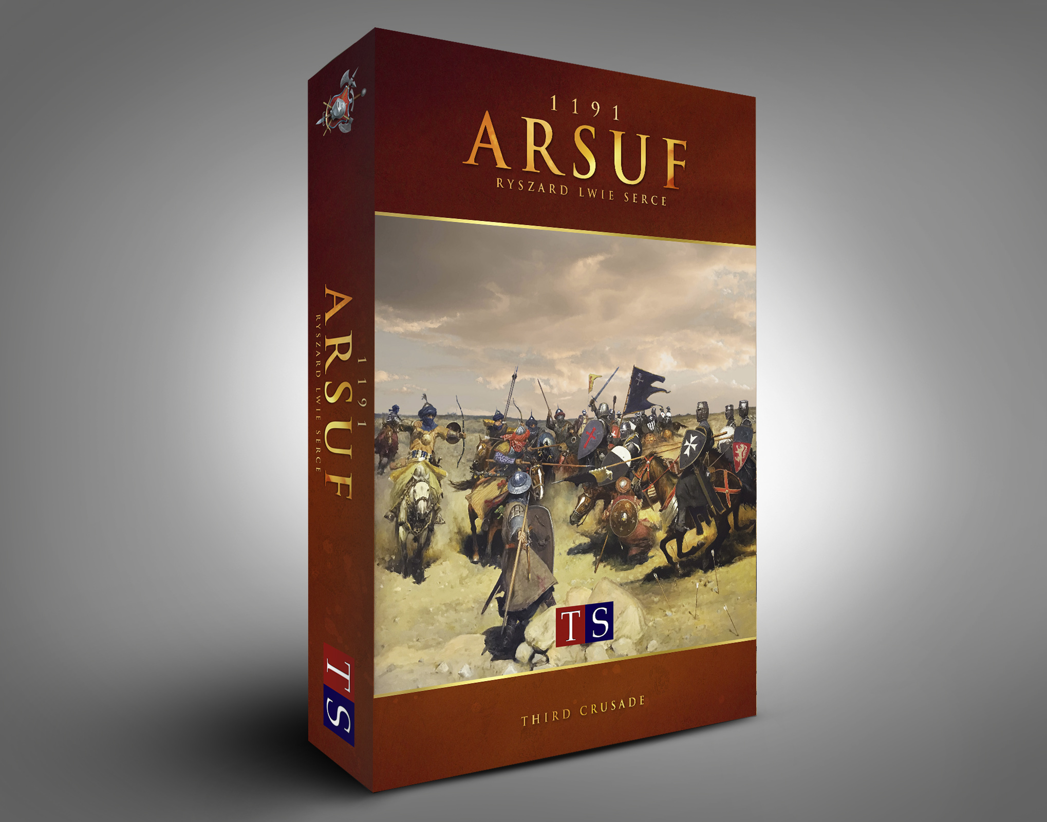 Planszowa gra wojenna Arsuf 1191