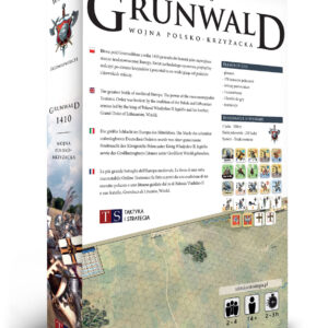 Planszowa gra wojenna Grunwald 1410 tyl pudelka